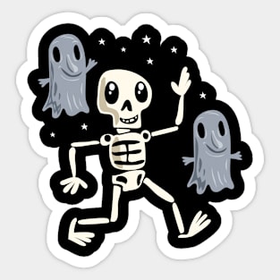 skeleton Sticker